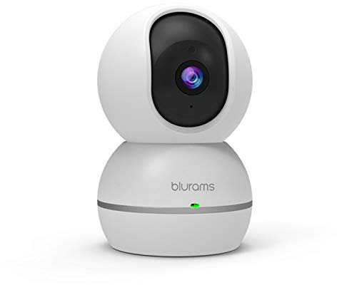 blurams - S15F – Dome-Kamera 1080P Snowman – motorisierte Innenkamera, kompatibel mit Alexa Amazon