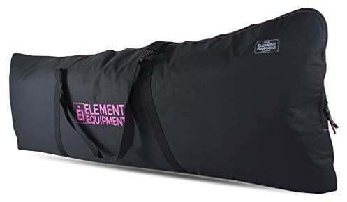 Element Equipment Gepolsterte Snowboardtasche Travel Snowboardtasche schwarz/pink