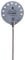 Univers Du Pro BELLANAPOLI - Pelle à pizza Ronde Inox Ø22cm Manche 1.50m Pelle à pain Accessoire Four à Pizza Qualité Professionnelle