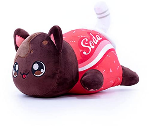 YGMXZL Plüsch Ausgestopfte Katze Kawaii,Plüschtier Flauschiges,Fahrzeug gefüllte plüsch Geschenke für Heimdekoration, Freunde, Kindergeschenk