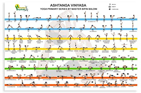 Familien-Yoga-Poster Cover von Yoga-Poster (10) Leinwandposter Wandkunst Dekor Druck Bild Gemälde für Wohnzimmer Schlafzimmer Dekoration Rahmen Stil 30 x 45 cm