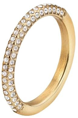 Liu Jo Ring Ring in Acciaio Colore Gold Veretta misura 16 LJ2146M16 Marke, Estándar, Metall, Kein Edelstein