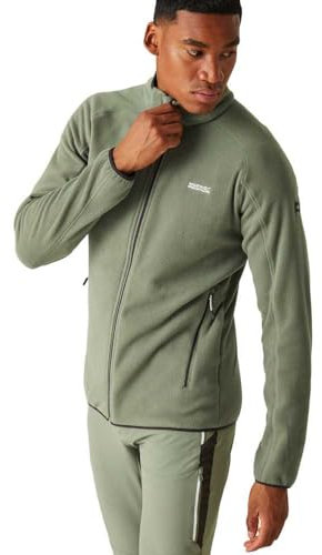 Regatta Herren Jacke Outdoorjacke Fleecejacke Hadfield, Farbe:Oliv, Artikel:-E87 Agave Green, Größe:2XL