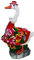 Clerodendrum GGTown TM Princess Goose Outfit Ente Kleidung für 50,8 cm Gans Cygnus (Gans nicht im Lieferumfang enthalten), Veranda Garten Hof Dekor
