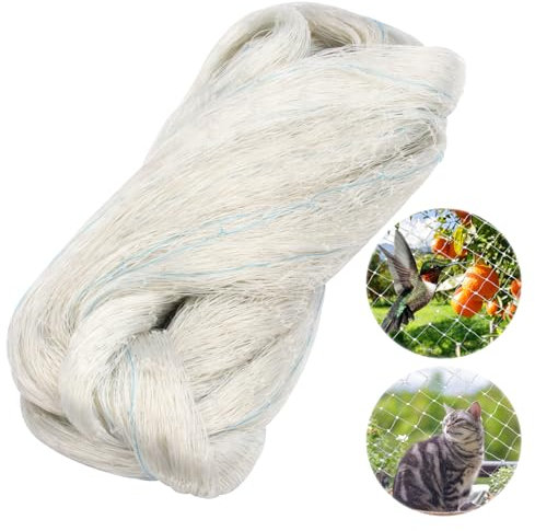 5m*5m Filet Anti Oiseaux Balcon, Pigeon Net, Filet Chat Balcon, Filet Anti Oiseaux, Filet pour Chat, Filet de Protection Chat, Filet de Protection Chat pour étangs, Plantes, Légumes