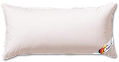 Künsemüller Finesse Kissen, Sensofill Soft Faser Kopfkissen mit Reißverschluss, 40x80 cm