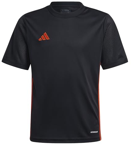 Adidas Herren TABELA 23 Jersey, Black/Team Orange, 4XL