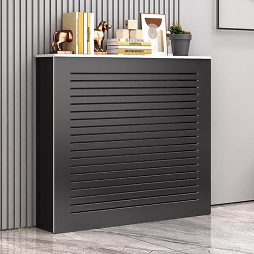 Cache Radiateur Grille Cache-Radiateur, Maison De Chauffage Couvre Radiateur Design, Moderne Vanne De Chauffage Armoire D'abri Décorative, Pour Salon, Couloir(100*90*20cm/39.4*35.4*7.9in)