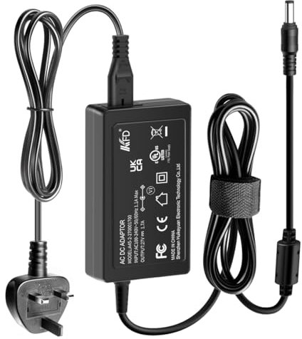 KFD 27V Power Adapter Charger for Creative Labs GigaWorks T40 Series II T20W Series II MF1620 Multimedia Speaker GigaWorks T20 Series II 2.0 Speakers 51MF1615 MSP-Z1700IC27.0-48W 27VDC Power Supply