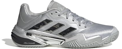 Adidas Men's Silvmt/Dshgry Barricade 13 M SE Silver met.Silver met./Dash Grey 8.5 US, Silver Metallic/Silver Metallic/Dash Grey, 8 Wide