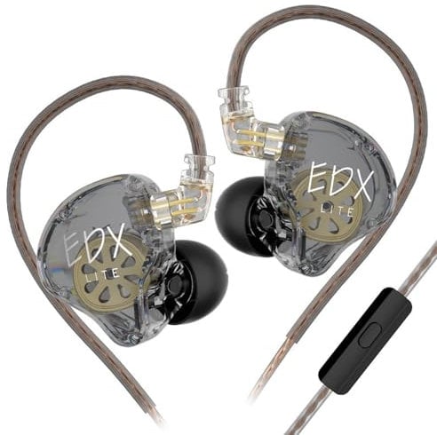 DIIOOMIEEU Kopfhörer Super Dynamic Driver für Lite in Ear Live Earbuds HiFi Bass Musik Kopfhörer