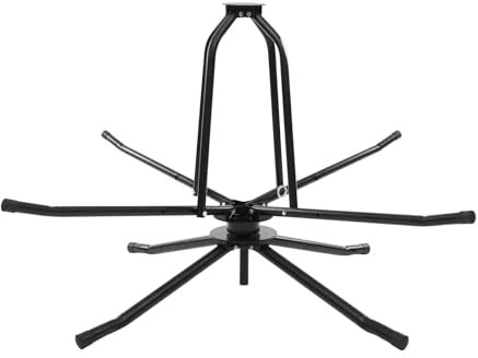 Water Underfloor Heating Pipe Decoiler, Pex Pipe Uncoiler, Collapsible with Double Bearing, Rubber caps and Pressure bar for PEX PERT/PE Pipe, Black