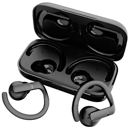 VoltShine TWS Sport-Kopfhörer mit Bluetooth-Konnektivität, Langer Akkulaufzeit und wasserdicht, ideal für Training und Outdoor-Aktivitäten.