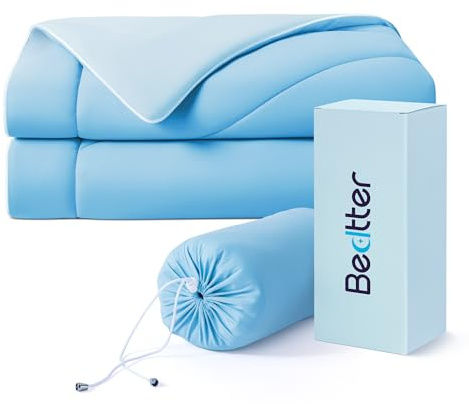 Bedtter Cooling Throw Blanket Lightweight with Carry Bag