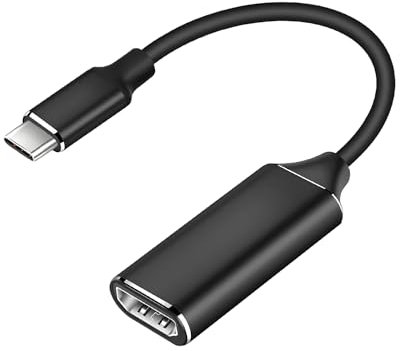 USB C to HDMI Adapter 4k 30hz Aluminum, Type-C to HDMI Adapter Compatible with Samsung Galaxy Note 8 S8 S8+s9 IPad Pro 2018 USB-C to HDMI for Nexus 6p 5x Lg V20 G5 and More Series