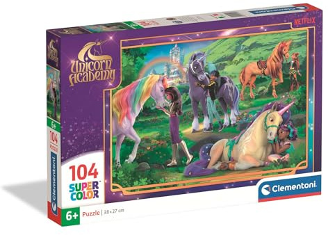 Clementoni 104 Unicorn ACADEMY 2 2025 – Puzzle