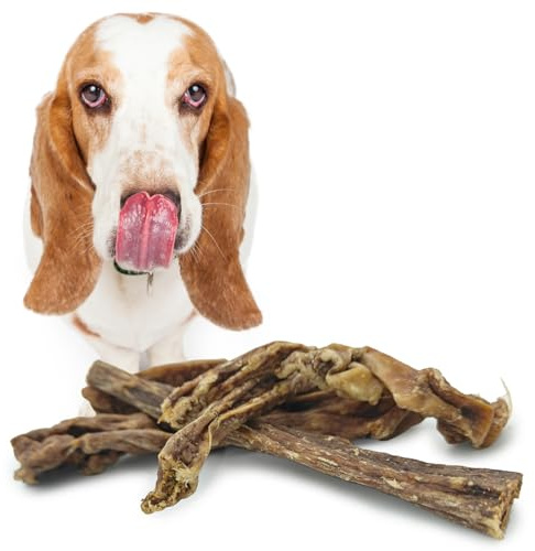 MERSJO Rinder-Euter getrocknet 60g für Hunde – 100% Natur, Monoprotein Snack für Welpen & Senioren, weich & leicht verdaulich, ohne Zusatzstoffe