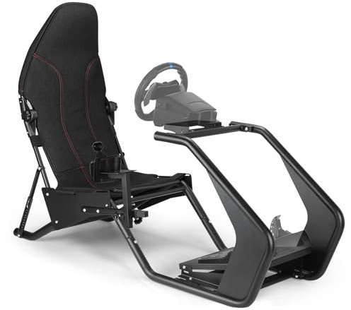 DIWANGUS Racing Simulator Cockpit, Sim Race Cockpit with Adjustable Seat & Shifter Mount, Sports Car Gaming Cockpit Style Design for Logitech G29/G920/G923, Thrustmaster for PS5 PS4 Xbox Accessories