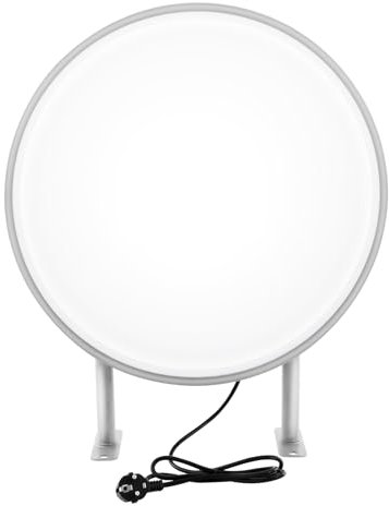 LED Leuchtkasten, 50cm Wasserdicht - Doppelseitige Werbeleuchte mit Aluminiumrahmen für Geschäfte, Supermärkte und Restaurants IP67