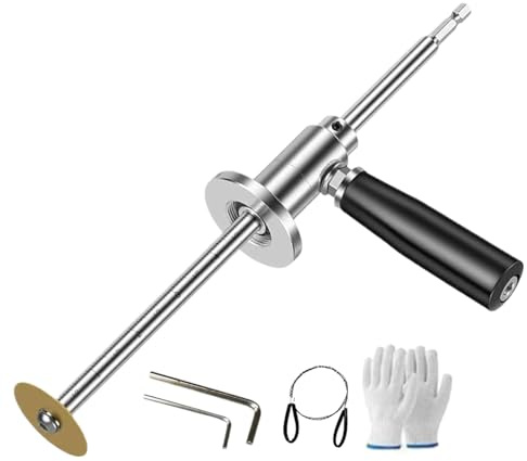 PFXNGMS Innenrohrsäge - PVC-Rohre schneiden, professionelle Rohrschneider | Einstellbares Schneidwerkzeug, Hochleistungs-PVC-Rohre, Rohrschneider HT Installat