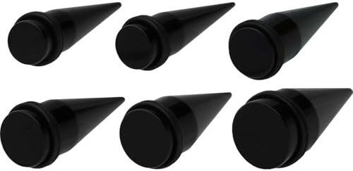 PIERCINGLINE SET Acryl Dehnstab 6er SET1 = 10 bis 20 mm