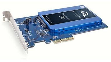 OWC Accelsior S PCIe Adapter for 2.5 SATA III SSD Drives and OWC 250GB Mercury Electra 6G SSD