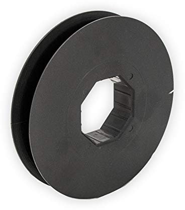 DIWARO.® | Mini Gurtscheibe Ø 115 mm | für Achtkant Stahlwelle Ø 40 mm | Material Kunststoff | Rolladenpanzer, Jalousie, Rollo