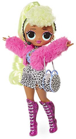 L.O.L. Surprise! 560562E7C O.M.G. Fashion Doll Lady Diva, Ankleide- und Sammelpuppe mit Haaren und 20 Überraschungen, 27 cm