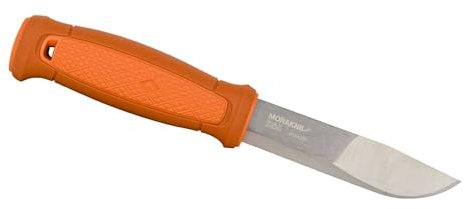 Morakniv Kansbol Gürtelmesser in Burnt orange aus rostfreiem 12C27 Stahl mit Multi-Mount-Kit