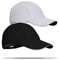 TrailHeads Race Day Performance Laufkappe – Kappe Herren – Leichte, Schnell Trocknende Herren Cap – Laufmütze Herren - Weiß & Schwarz 2er-Pack