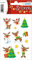 HERMA 15625 Aufkleber Rentier Rudolph klein groß, 24 Stück, Weihnachten Sticker mit Weihnachtsbaum Motiv, Kinder Etiketten für Weihnachtsdeko Geschenke Adventskalender Winter Dekoration DIY Basteln