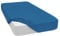 Mixibaby Spannbettlaken Jersey Spannbetttuch 100% Baumwolle Bettlaken Spannbettuch Laken 28 Farben, Größe:160 x 200 cm, Farbe:Blau