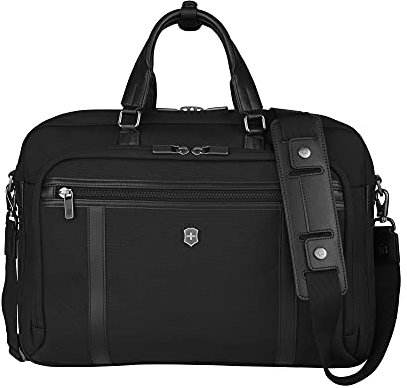 Victorinox Werks Professional Cordura, 15 Zoll Laptop Brief, Laptop-Aktentasche, 15 x 45 x 31 cm, Schwarz