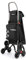 Klappbarer Einkaufstrolley Rolser I-Max Thermo Zen 6 Räder Treppensteiger - Schwarz