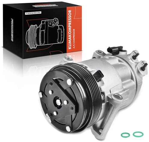 Frankberg Compressore dell'aria condizionata con frizione Benzina Compatibile con Giulietta 940 1.4 TB/Bi-Fuel Giulietta Combi/Berlina 940 1.4 Replace# 50547717, olio pre-timbrato