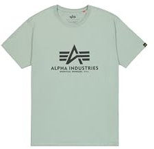 Alpha Industries Basic T-Shirt 680-dusty Green Talla M