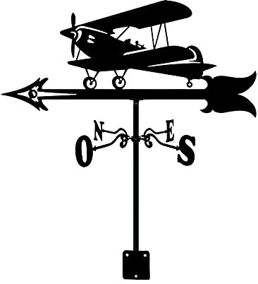 CAZARU Wetterfahne, Elster, Vogel, Bigfoot, Adler, Silhouette, Wetterfahne, Windrichtungsanzeige, Edelstahl, korrosionsbeständiges Wetterhahn-Messwerkzeug mit Montagehalterung