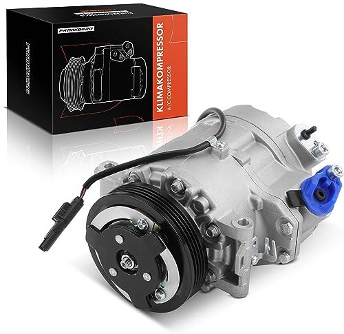 Frankberg Sistemas de aire acondicionado Compresor de aire acondicionado con embrague Gasolina Compatible con X5 E70 Replace# 64509121760incl. aceite premezclado