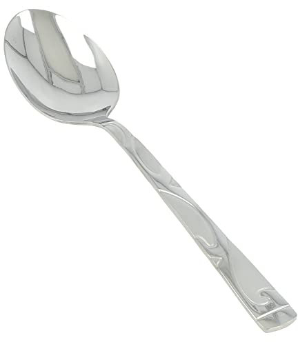 6x AL-5001 Menülöffel Besteck Menübesteck Esslöffel Edelstahl Löffel Silber Glänzend mit Gravur