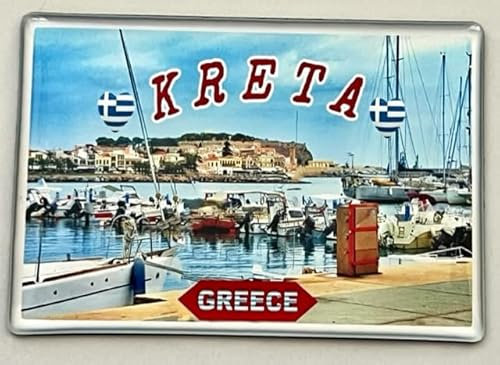 Generisch Souvenir Magnet, KRETA / GRIECHENLAND, 8 x 5,5 cm, 1 Stück, Kunststoff