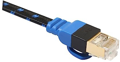 OSALADI Cable De Red Ethernet Cat7 10 Metros Con Doble y De Para Lan y Servidores