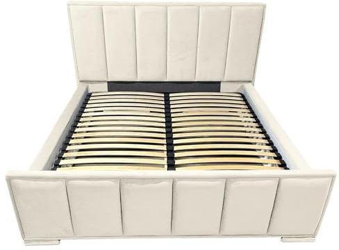Verona Idee Polsterbett Astana Metallrahmen 4 Farben 4 Breiten BEIGE 120cm X 200cm