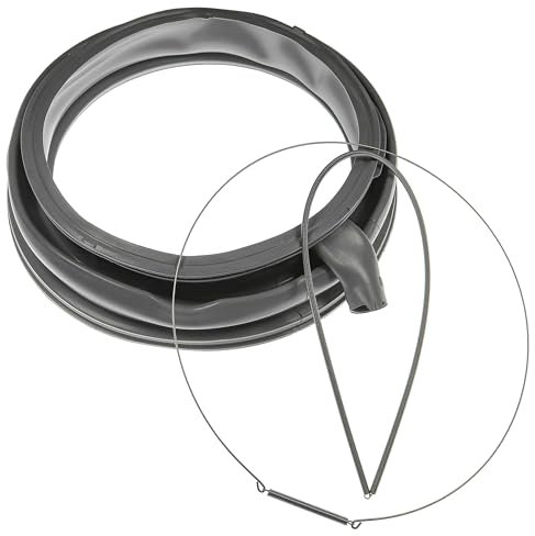 vhbw Goma de puerta compatible con Siemens iQ 590, iQ 300, iQ 500, Extraklasse varioPerfect, KIENING, F14-G SE, iQ 100 lavadora