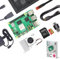 Raspberry Pi 5 4GB, Starter Kit mit Aluminiumgehäuse, aktivem Kühler, 64GB SanDisk microSD, Netzteil, HDMI Kabel & Adapter, Cardreader, CAT6 Netzwerkkabel – Komplettset für sofortigen Start
