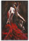 JJXCAC Poster, berühmte Flamenco-Tänzerin, dekoratives Gemälde, Leinwand, Wandposter und Kunstdruck, modernes Familienschlafzimmer, Dekoration, Poster, 30 x 45 cm