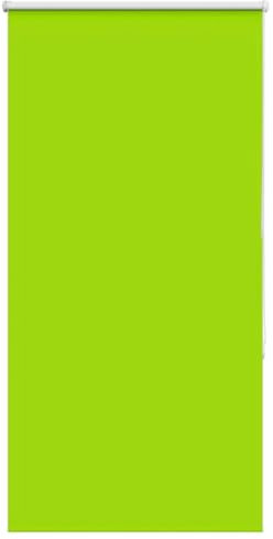 vidaXL Verdunkelungsrollo Grün 80x130 cm Stoffbreite 75,7 cm Polyester, Rollo, Klemmfix, Thermorollo, Verdunklungsrollo, Klemmrollo, Fensterrollo