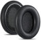 Matecastle Alpha S Replacement Ear Pads Ear Cushions for Kingston HyperX Cloud Alpha S Wireless Headphone Headsets, Premium Protein Leather and High Density Memory Foam (Black)