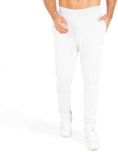 SMILODOX Jogginghose Herren David, Sporthose Herren, Freizeithose Trainingshose Herren lang, Sweatpants Jogger mit hohem Baumwollanteil, Stylische Activewear für Herren, Laufhose Herren atmungsaktiv