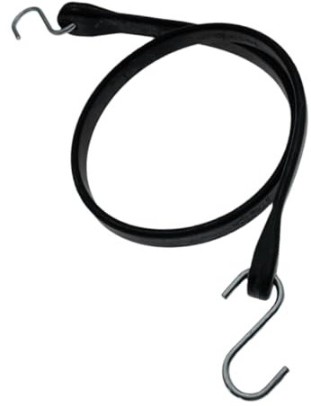 MAGICLULU Spanngurt Mit Haken Hochbelastbares Gummiseil Für Anhänger Und Boote Elastische Seile Zum Befestigen Von Planen Sichern Von Ladung Lkws Und Anderen Fahrzeugen Robuste Gummiseile Fü