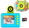 Kids Waterproof Camera, Digital Camera for Kids with 180 Rotatable Lens, 32GB SD Card, Action Sport Cameras for Swimming, Beach, Water Park, Bithday Gifts for Boy Aged 3-12 Years Old